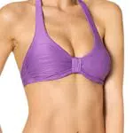 Goldenpoint Bikini Donna Costume Reggiseno con Ferretto Jacquard Wave