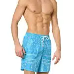 Goldenpoint Costume Uomo Boxer Costume Fantasia Bandana Paisley