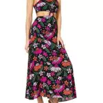 Goldenpoint Mare Donna Abito Lungo Cut out Intense Daisy
