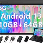 GOODTEL Tablet 10 Pollici Android 13 10GB RAM+64GB ROM