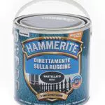HAMMERITE Direttamente Sulla Ruggine Martellato Nero 2.5 L