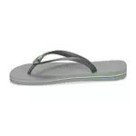 Havaianas Brasil, Infradito Unisex - Adulto, Grigio Steel Grey