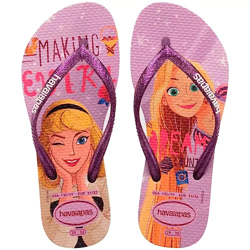 Havaianas Kids Slim Princess, Infradito, Beige