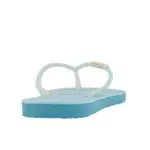 Havaianas Slim Glitter Flourish, Infradito Donna, Blu