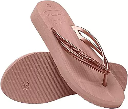 Havaianas Wedges Infradito Donna Crochi Rosa