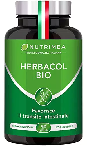 HERBACOL BIO COLON CLEANSE, Con Cumino, Psillio, Finocchio e Aloe vera