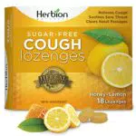 Herbion Naturals Sugar-Free Cough Lozenges with Natural Honey-Lemon Flavour