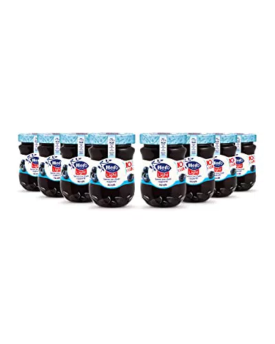 Hero Light Confettura di Mirtilli light, 8 vasetti da 280 gr