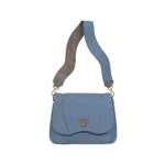 Hexagona - Borsa a spalla con 1 manico, PSYCHÉ, blu