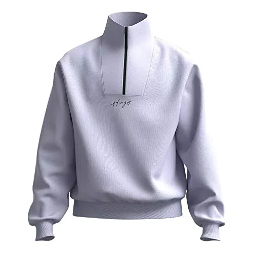HUGO Dogota Maglia di Tuta, Light/Pastel Purple535