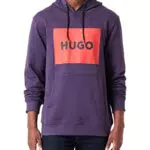 HUGO Duratschi223 Maglia di Tuta, Dark Purple509