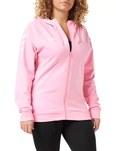hummel Felpa con Cappuccio da Donna in Cotone con Zip