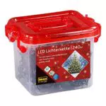 Idena 31855 - Catena luminosa LED con 240 LED ambra
