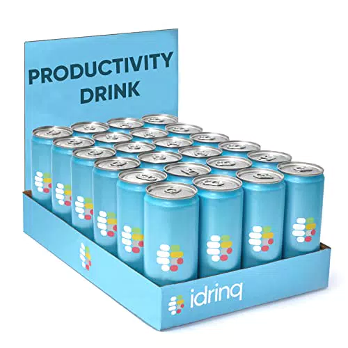 idrinq - Oxygen Booster Energy Drink, bevanda funzionale unica per aumentare le prestazioni mentali e fisiche