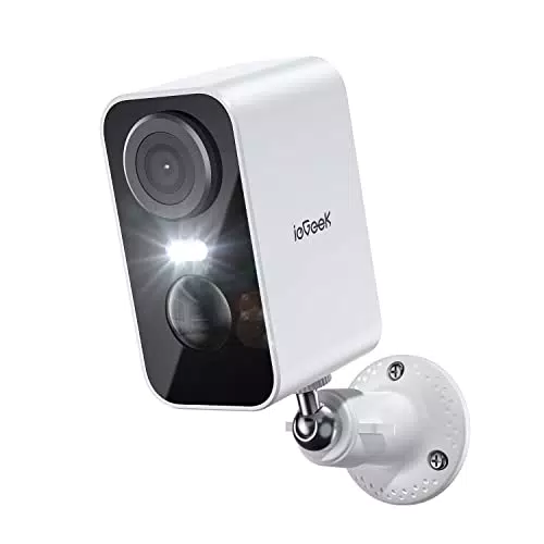 ieGeek 2K Telecamera Wi-Fi Interno/Esterno Batteria Senza Fili