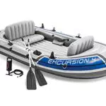 Intex 68324, Canotto Excursion 4 Cm 315X165X43 I.1 Unisex Adulto