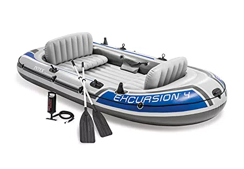 Intex 68324, Canotto Excursion 4 Cm 315X165X43 I.1 Unisex Adulto