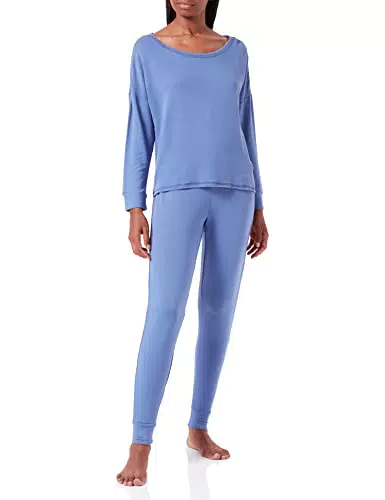 Iris & Lilly Tuta Sportiva Leggera con Felpa e Pantaloni Jogger Donna
