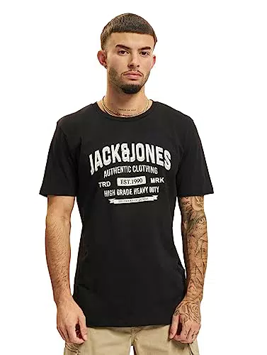 JACK & JONES JJEJEANS TEE SS O-NECK NOOS 22/23, T-Shirt Uomo