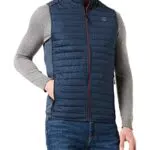 JACK & JONES Jjemulti, Scaldacollo Noos Gilet, Blu,