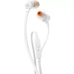 JBL T110 Cuffie In Ear con Microfono, Cavo Piatto Antigroviglio