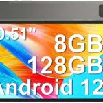 jumper Tablet 10.51 Pollici, 8Go RAM 128Go ROM Tablets Android 12
