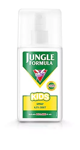 Jungle Formula Kids Spray Biocida SPRAY INSETTO REPELLENTE CON DEET 9