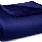 KANKAEU Coperta Pile 160x200 cm, 380GSM Plaid di Lana Super Morbida e Delicata