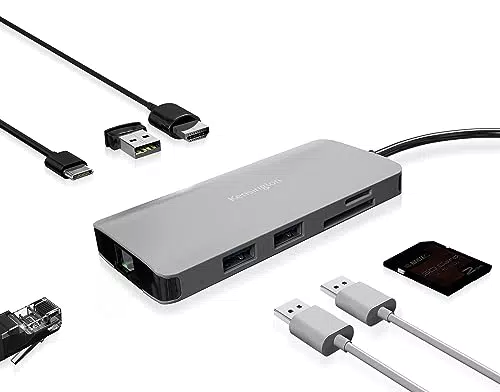 Kensington UH1400P Dock Universale Portatile Driverless USB-C 8-in-1