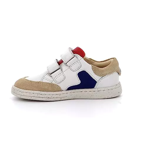 Kickers TAKAWAY, Scarpe da Ginnastica, Blanc Marine Rouge