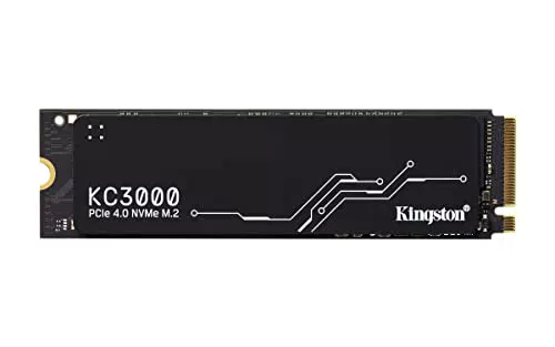 Kingston 1024 GB KC3000 PCIe 4.0 NVMe M.2 SSD - Storage ad alte prestazioni per PC desktop e laptop -SKC3000S/1024G