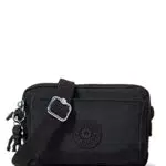 Kipling ABANU, Borse a Tracolla, Donna, Nero, Taglia unica