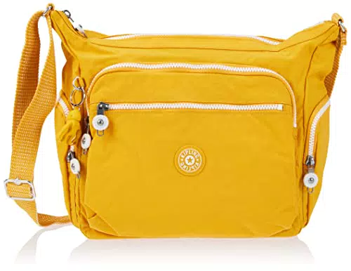 Kipling GABBIE, Borsa a Tracolla, Donna, Giallo Rapido