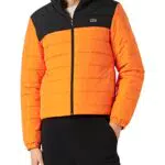 Lacoste Bh7774 Parka & Giubbotti, Nero/Celosia