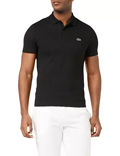 Lacoste Dh0783, Polo Uomo, Nero, XL