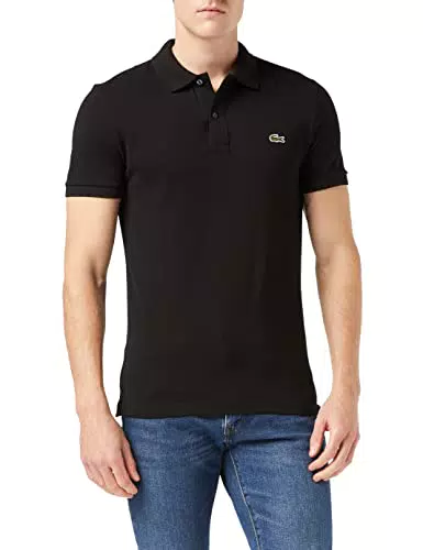 Lacoste Ph4012, Polo Uomo, Nero, L