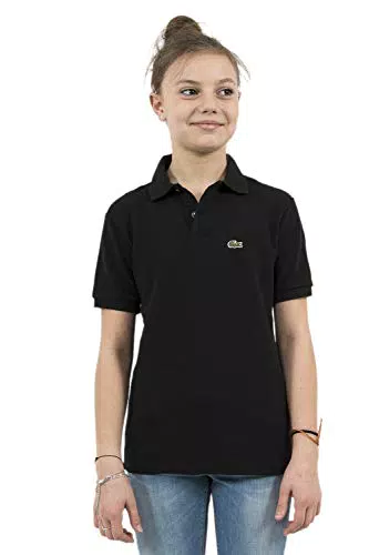 Lacoste PJ2909 Polo, Nero, 16 Anni Bambino