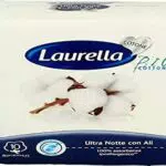 Laurella Assorbenti Ultra Ali Notte Cotone, 10Pz