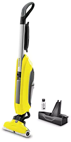 Lavapavimenti a Cavo FC 5 Kärcher - Lava e rimuove macchie su tutti i tipi di pavimento - Funzione aspirante - Fino 60 m con un serbatoio d'acqua