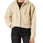 Lee Giacca Cropped Sherpa, Natur