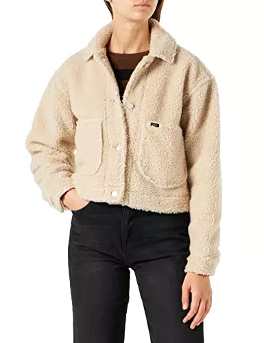 Lee Giacca Cropped Sherpa, Natur