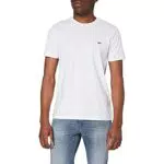 Lee Ss Patch Logo Tee, T-shirt Uomo, Bianco, XL