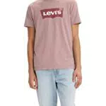 Levi's Maglietta Graphic Crewneck, T-shirt Uomo, Bw Color Extension Peachskin