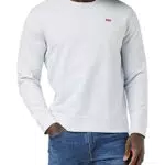 Levi's New Original Crew, Maglia Uomo, Arctic Ice, S