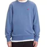 Levi's New Original Crew, Maglia Uomo, Moonlight Blue