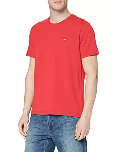 Levi's Ss Original Housemark Tee, T-Shirt Uomo, Rosa Paradise Pink