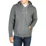 Levi's Zip Up Maglia di Tuta, Charcoal Heather XX