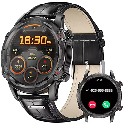 LIGE Smartwatch Orologio Uomo con Chiamata Bluetooth