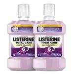 Listerine Colluttorio, Total Care, Gusto Delicato, 2x 1L