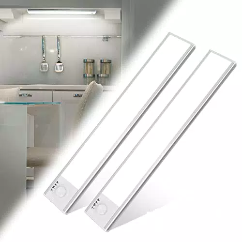 Luce da Armadio con Sensore Movimento, 23 cm, bianco